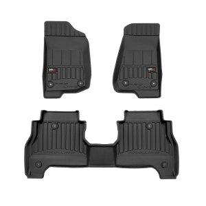 Jeep Gladiator Floor Mat - Omac - Premium TPE - Black - '20-'25 Jeep Gladiator Floor Mat - Omac - Premium TPE - Black - '20-'25